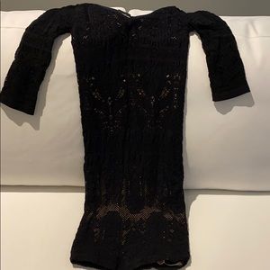 Bebe black stretch dress